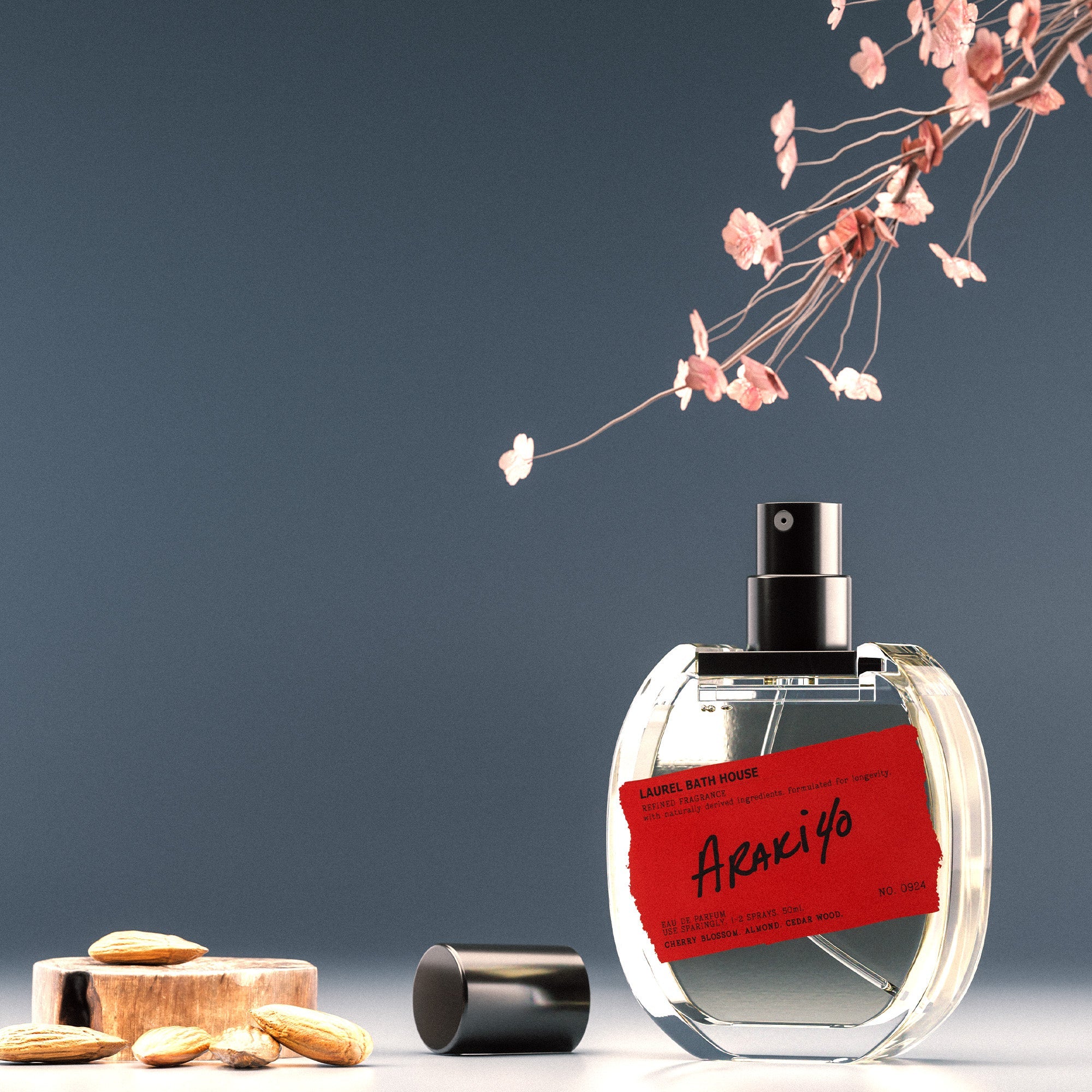 Araki 40 Eau de Parfum – Japanese Onsen Inspired Fragrance, Soft Clean Scent, Long Lasting Luxury Perfume for Daily Calm & Elegant Wear